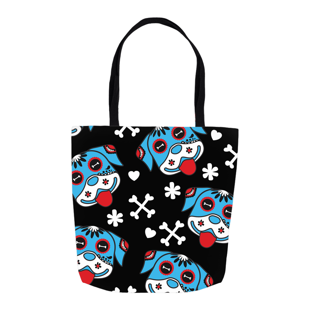 Day of the Dog Blue Tote-1