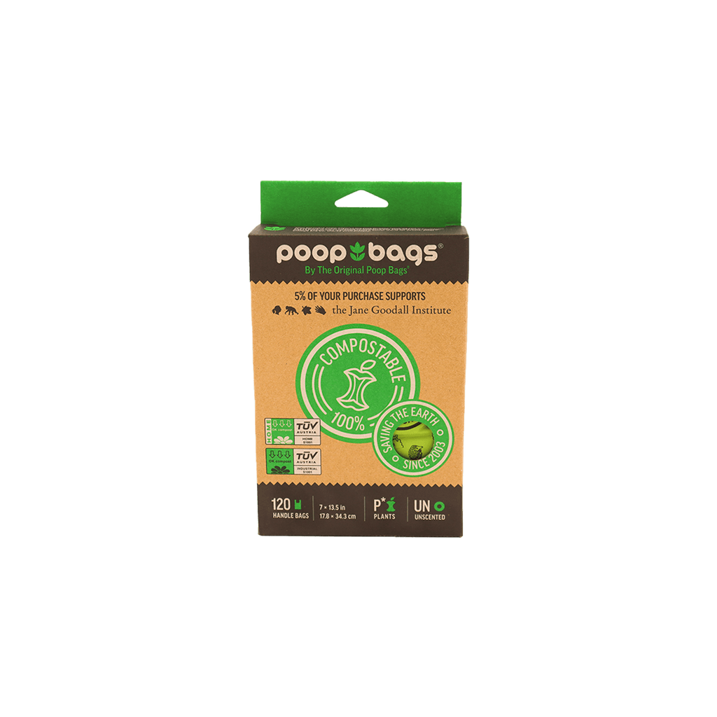 Eco-Friendly Compostable Handle Tie Dog Waste Bags-1