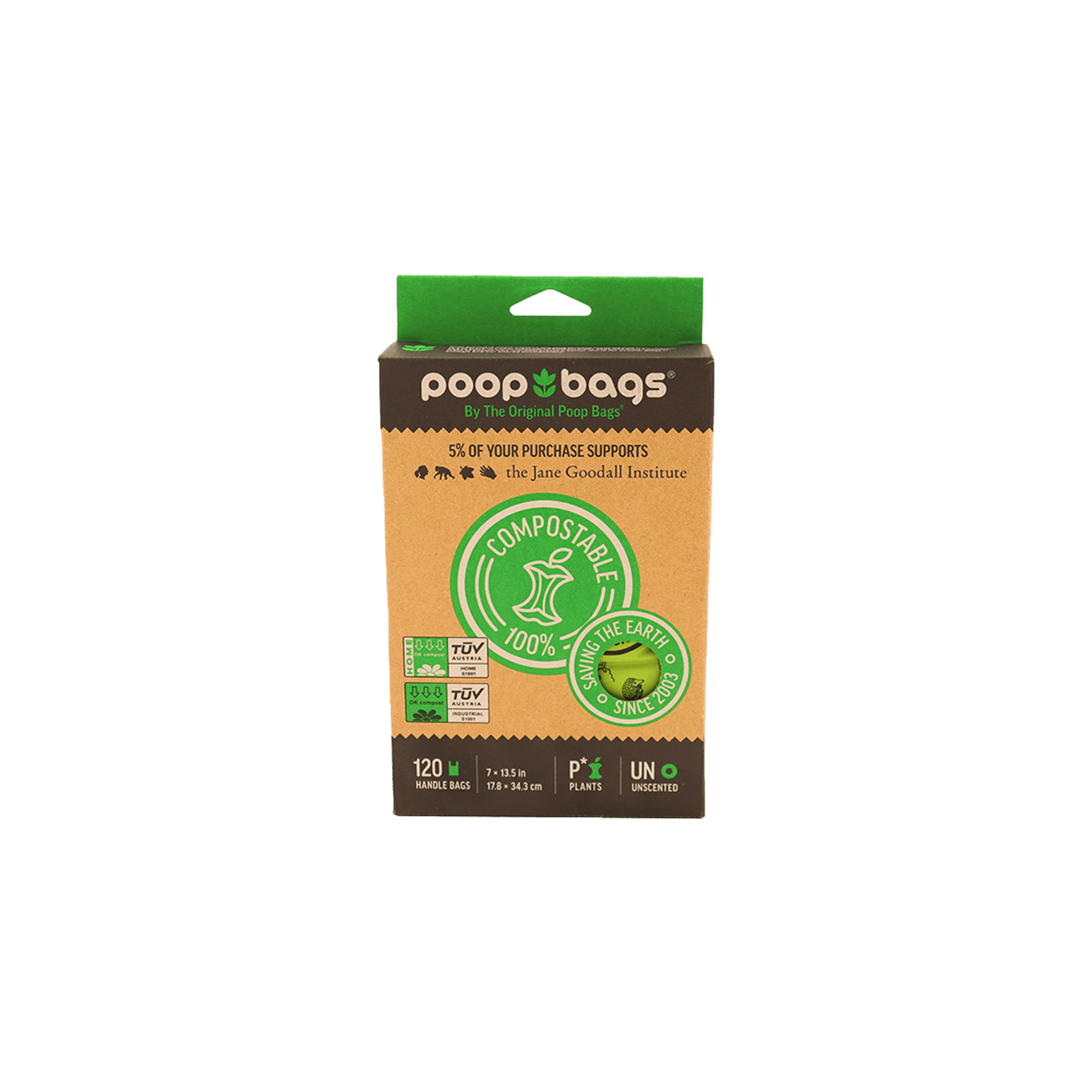 Eco-Friendly Compostable Handle Tie Dog Waste Bags-1