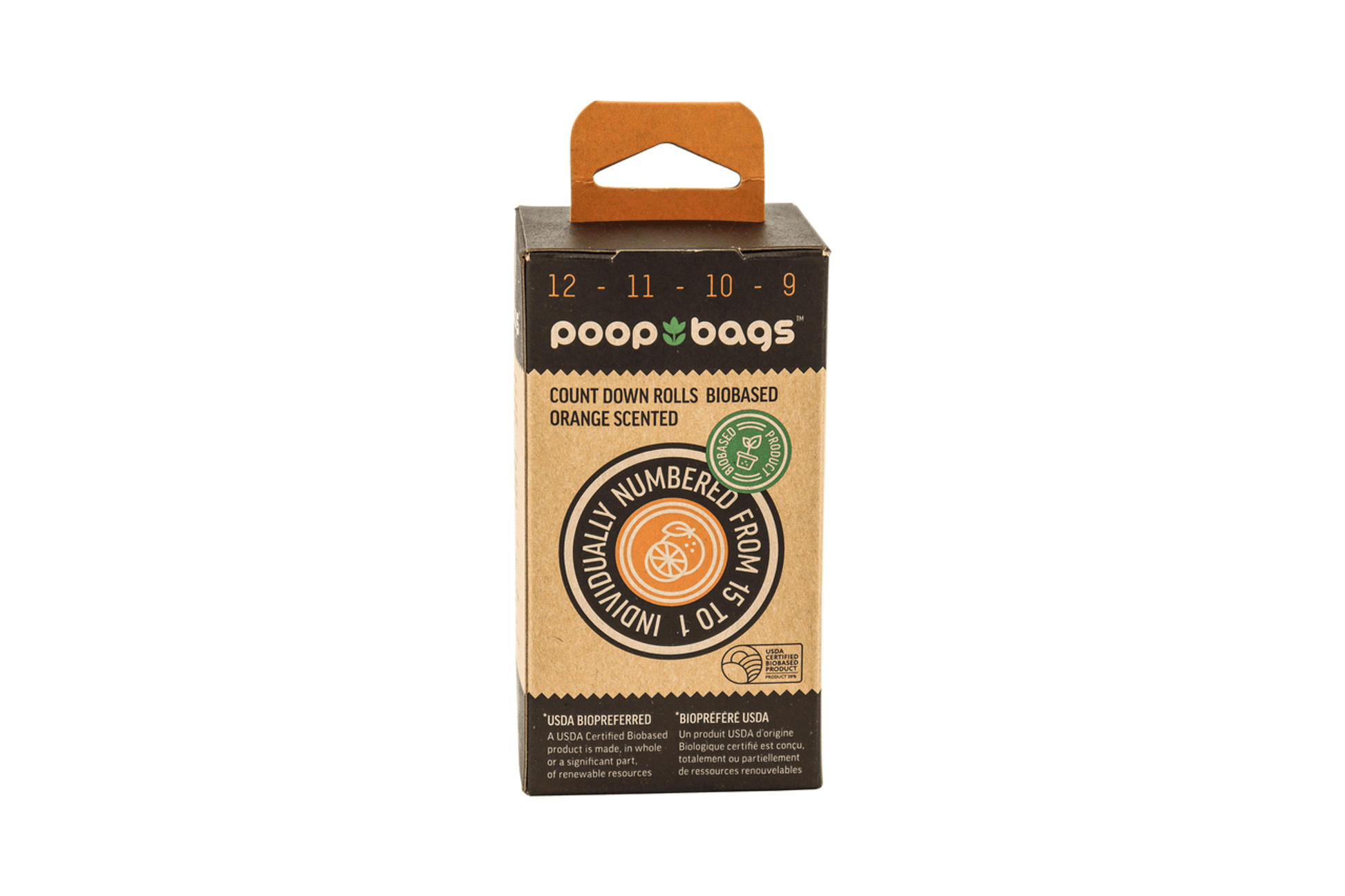 Orange-Scented Countdown Dog Waste Bags - Biobased Certified-4