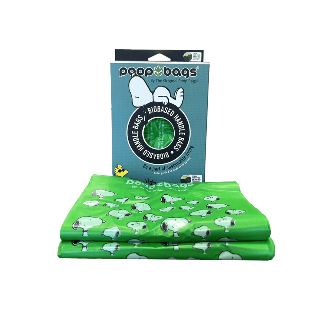 PEANUTS Handle Tie Waste Bags - Sustainable & Leakproof Clean-Up Solution-1
