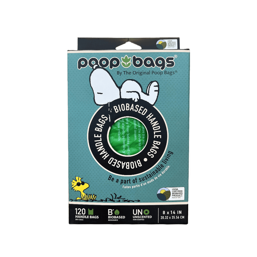PEANUTS Handle Tie Waste Bags - Sustainable & Leakproof Clean-Up Solution-3