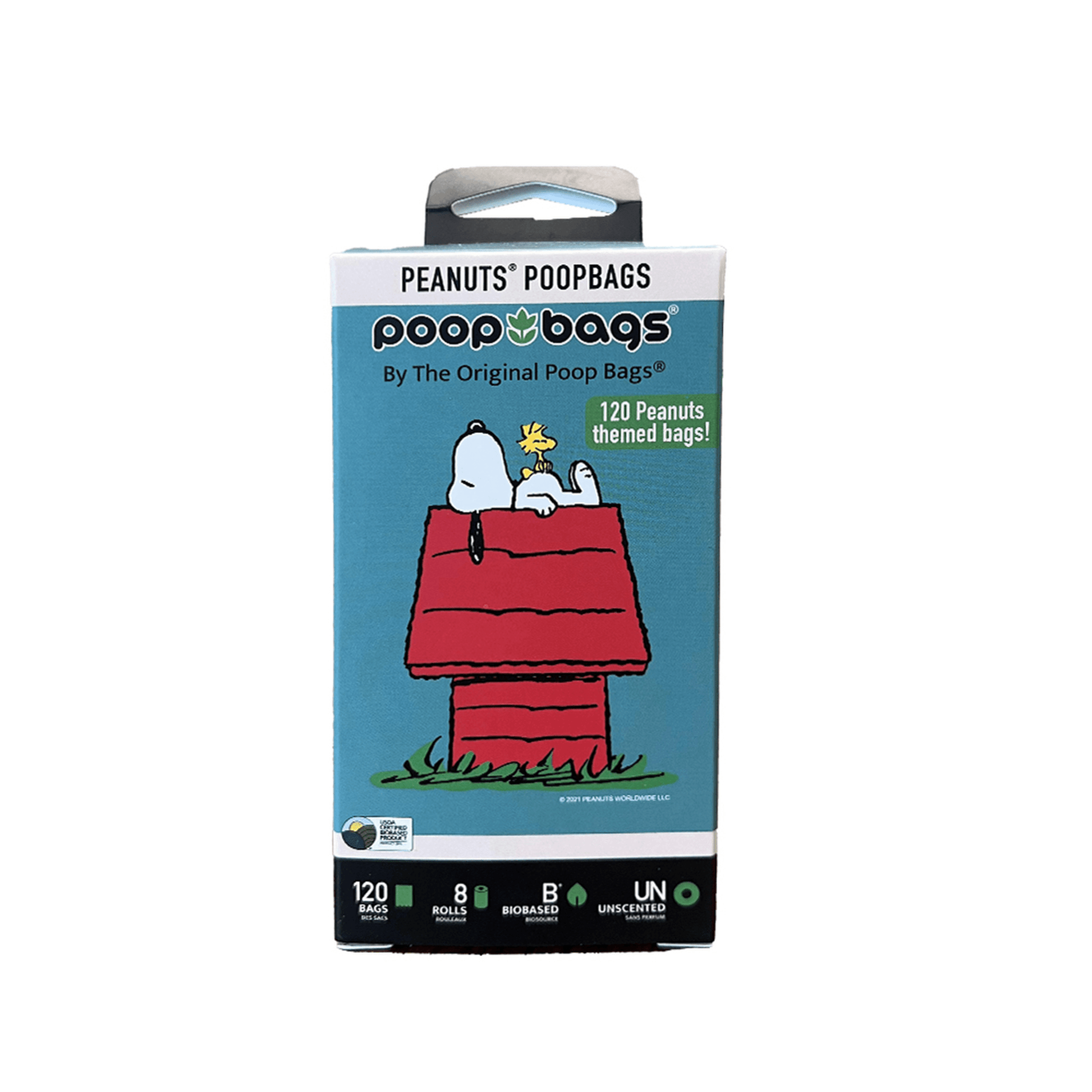 Peanuts Biobased Pet Waste Bags - 120 Count-3