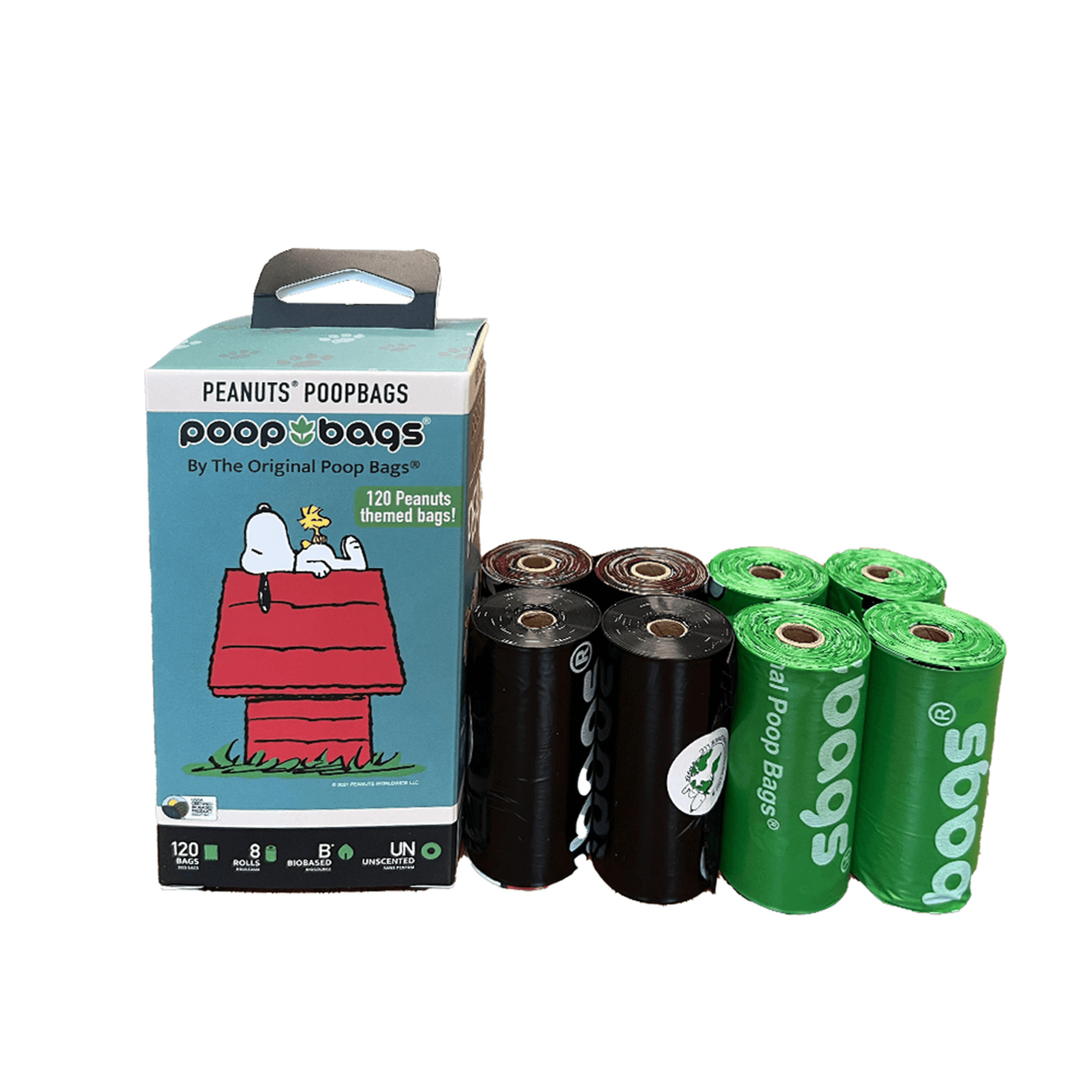 Peanuts Biobased Pet Waste Bags - 120 Count-4