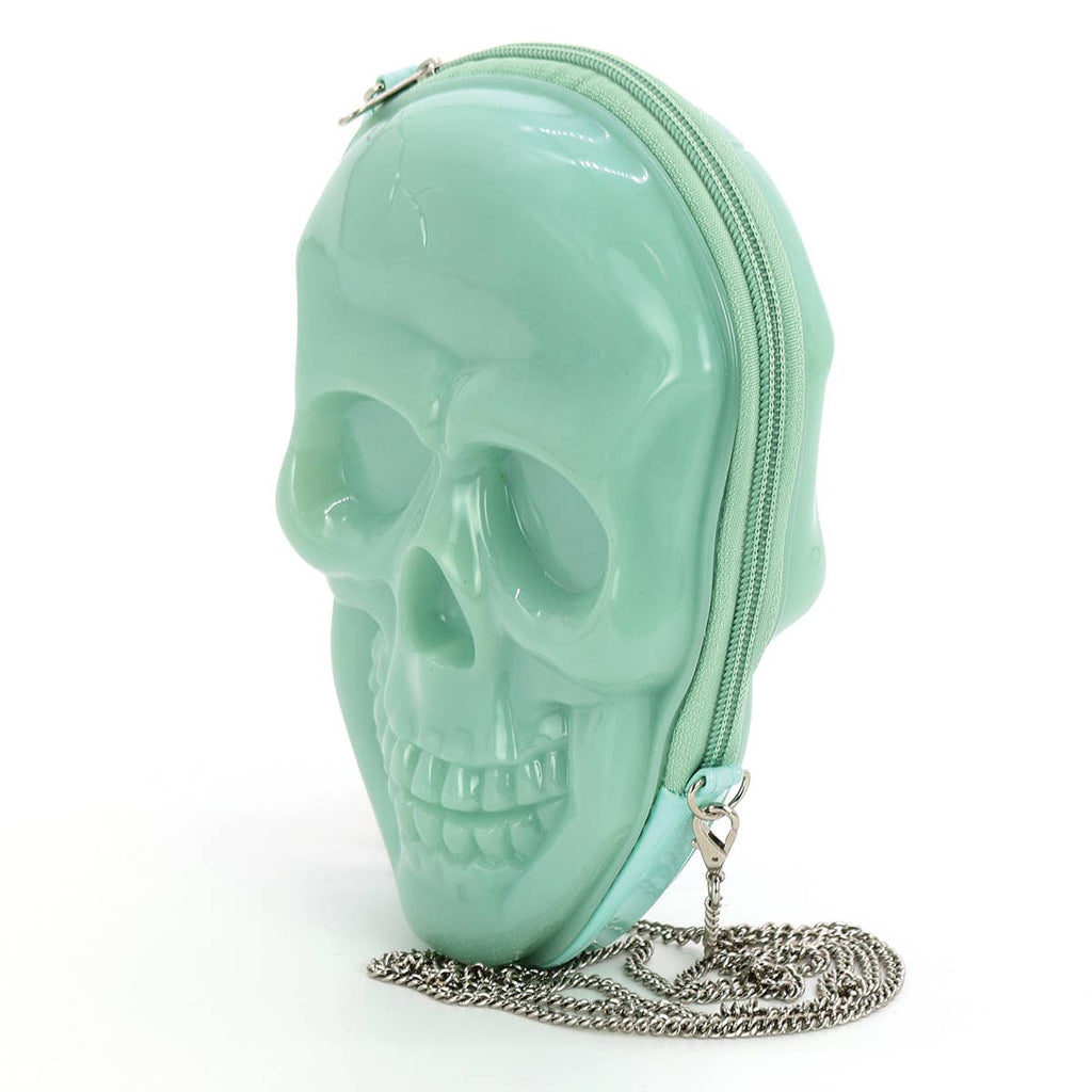 Glow in the Dark Skull Head Crossbody Bag-3