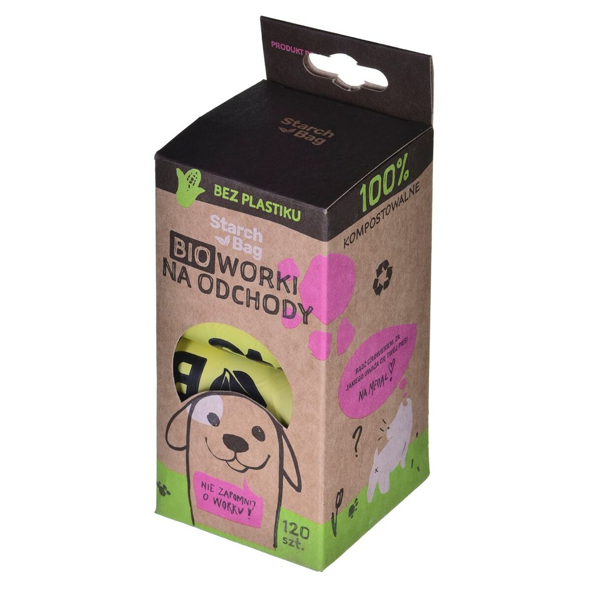 Bags Starch Bag 961811 Green (120 Pieces)-0