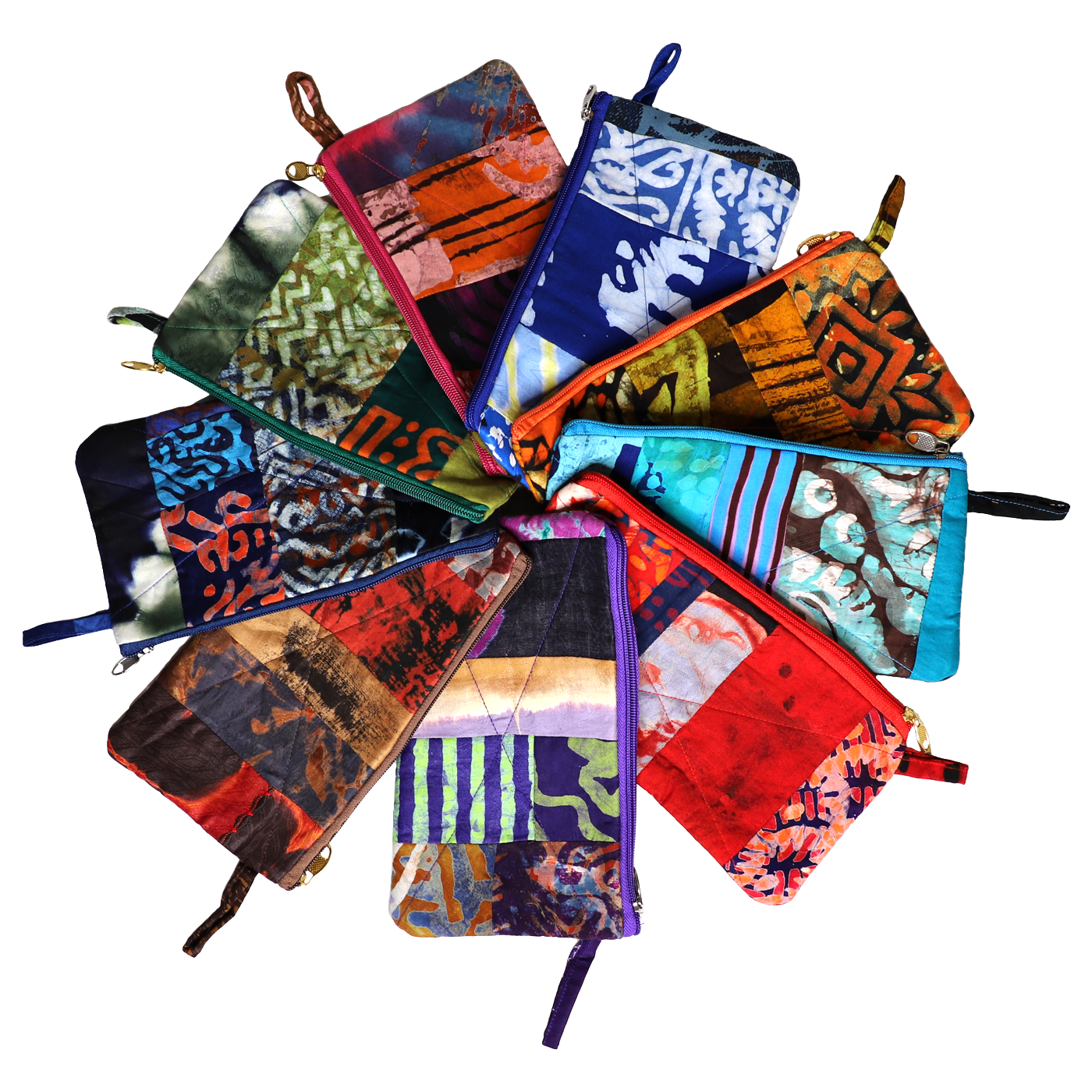 Cosmetic Accessory Batik Bags-0
