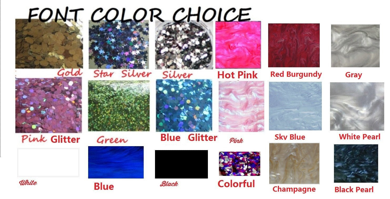 Custom Nameplate Lucite Acrylic Box Clutch Purses-Large Size-3