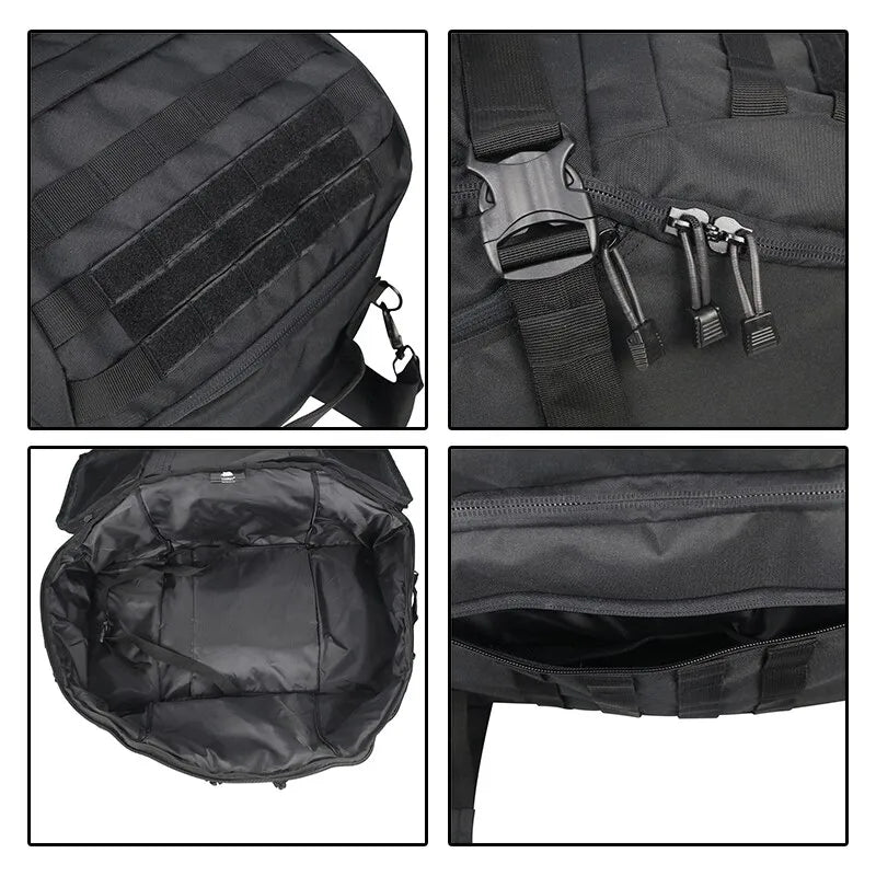 60L 80L Camping Backpacks Men Military Tactical Backpack Molle Army Hiking Travel Climbing Rucksack Sports Gym Duffel Bag-4