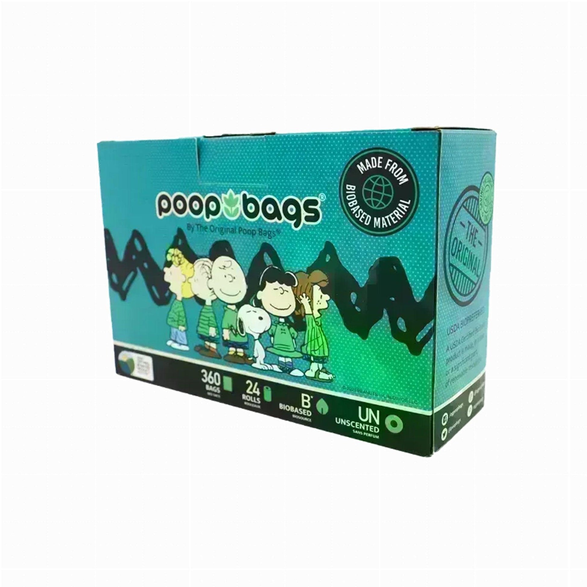Biobased Pet Waste Bags featuring Snoopy - 360 Count-1