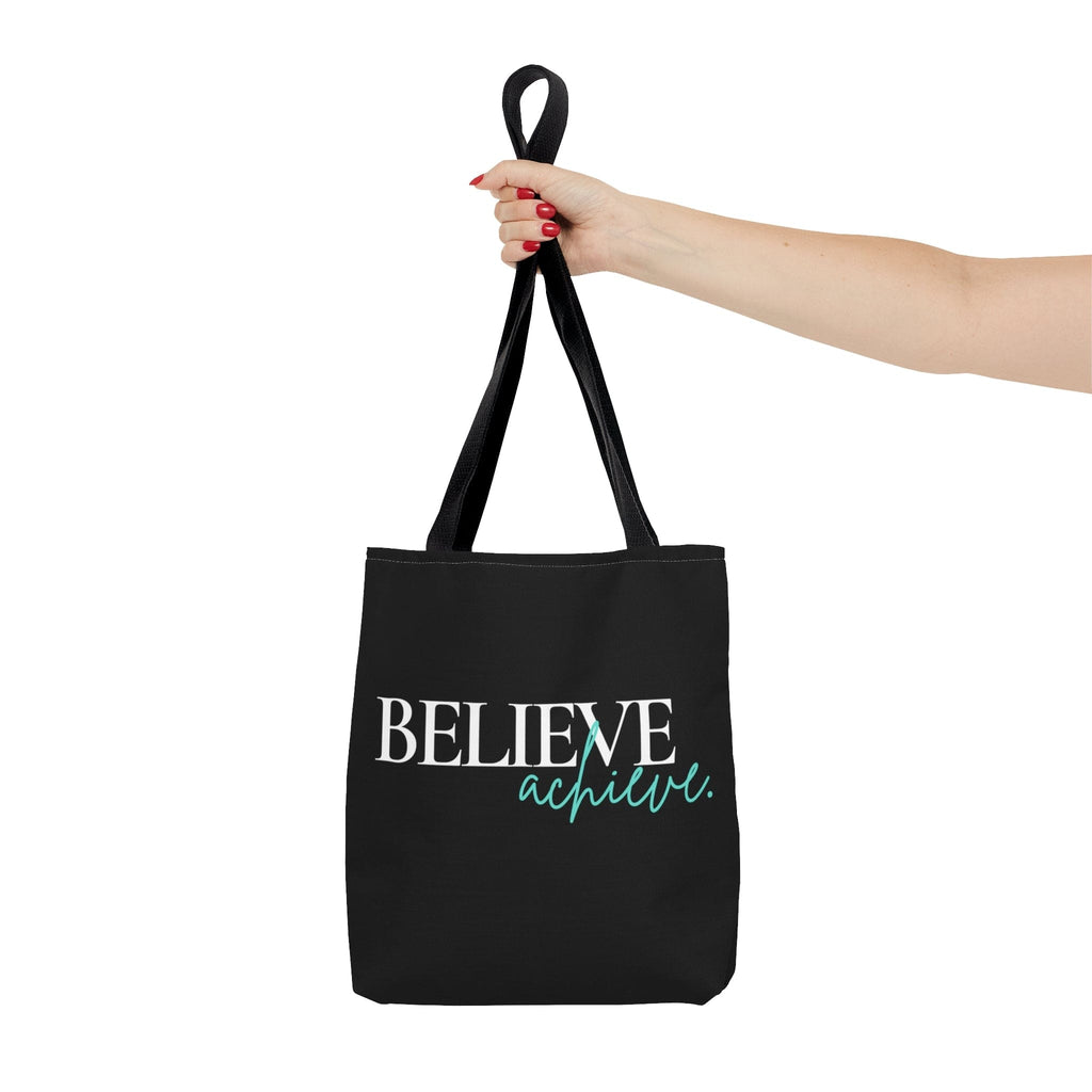 Large Tote Bag Believe and Achieve-4