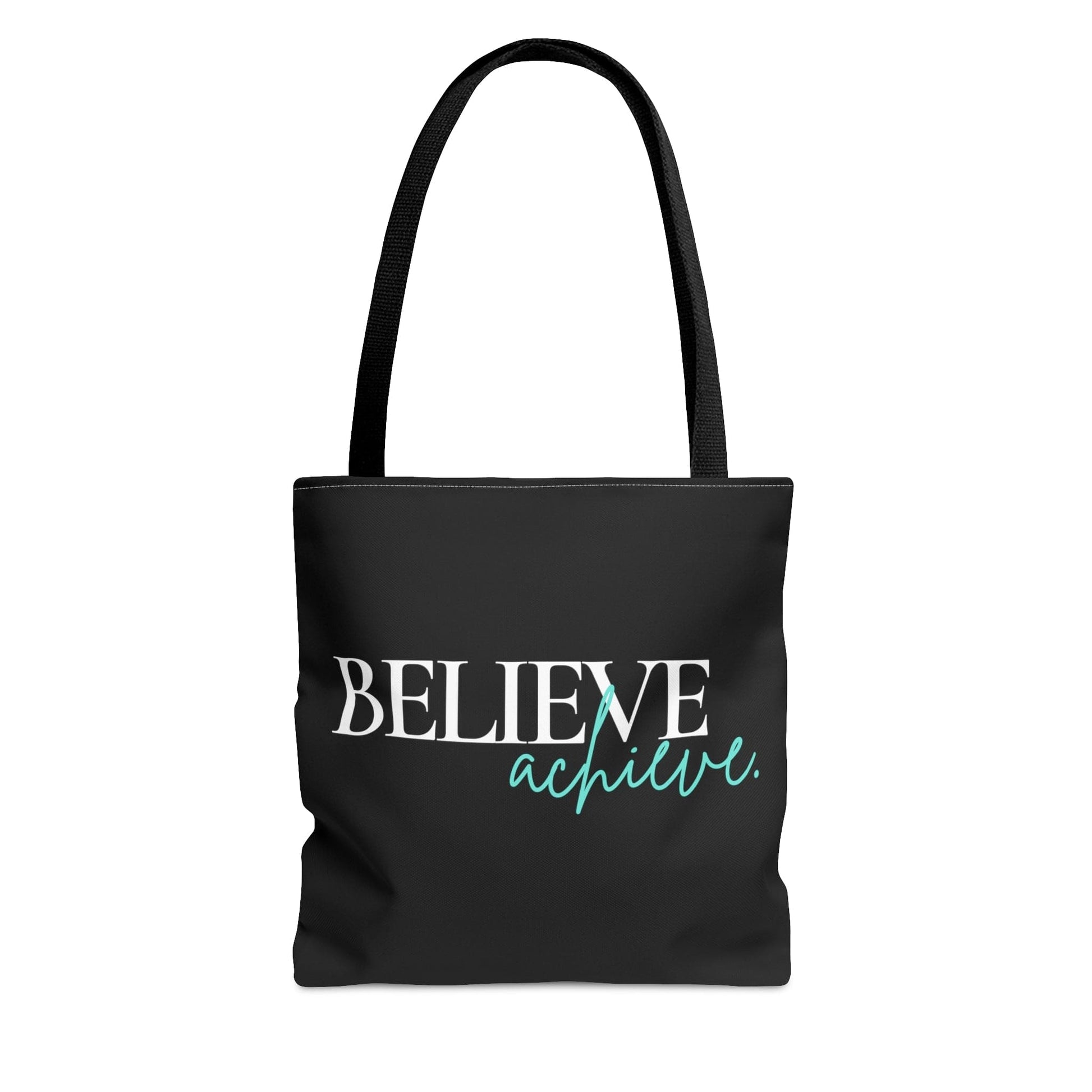Large Tote Bag Believe and Achieve-0