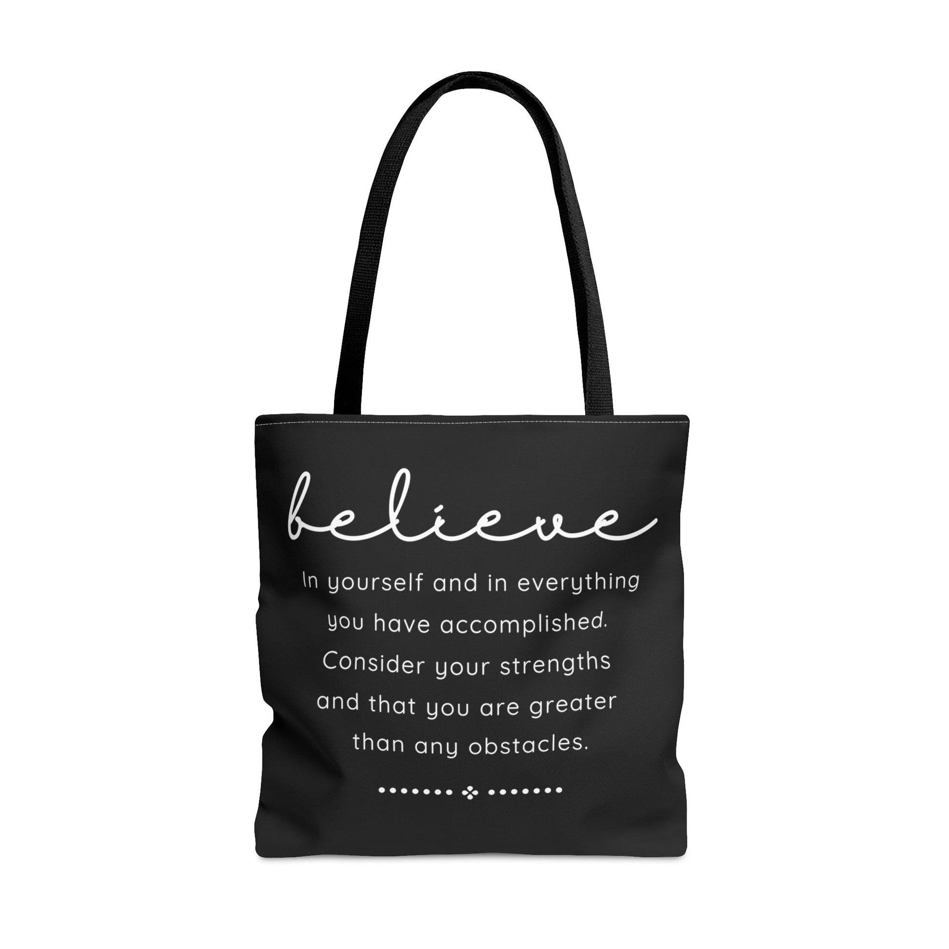 Large Tote Bag Believe in Yourself-1