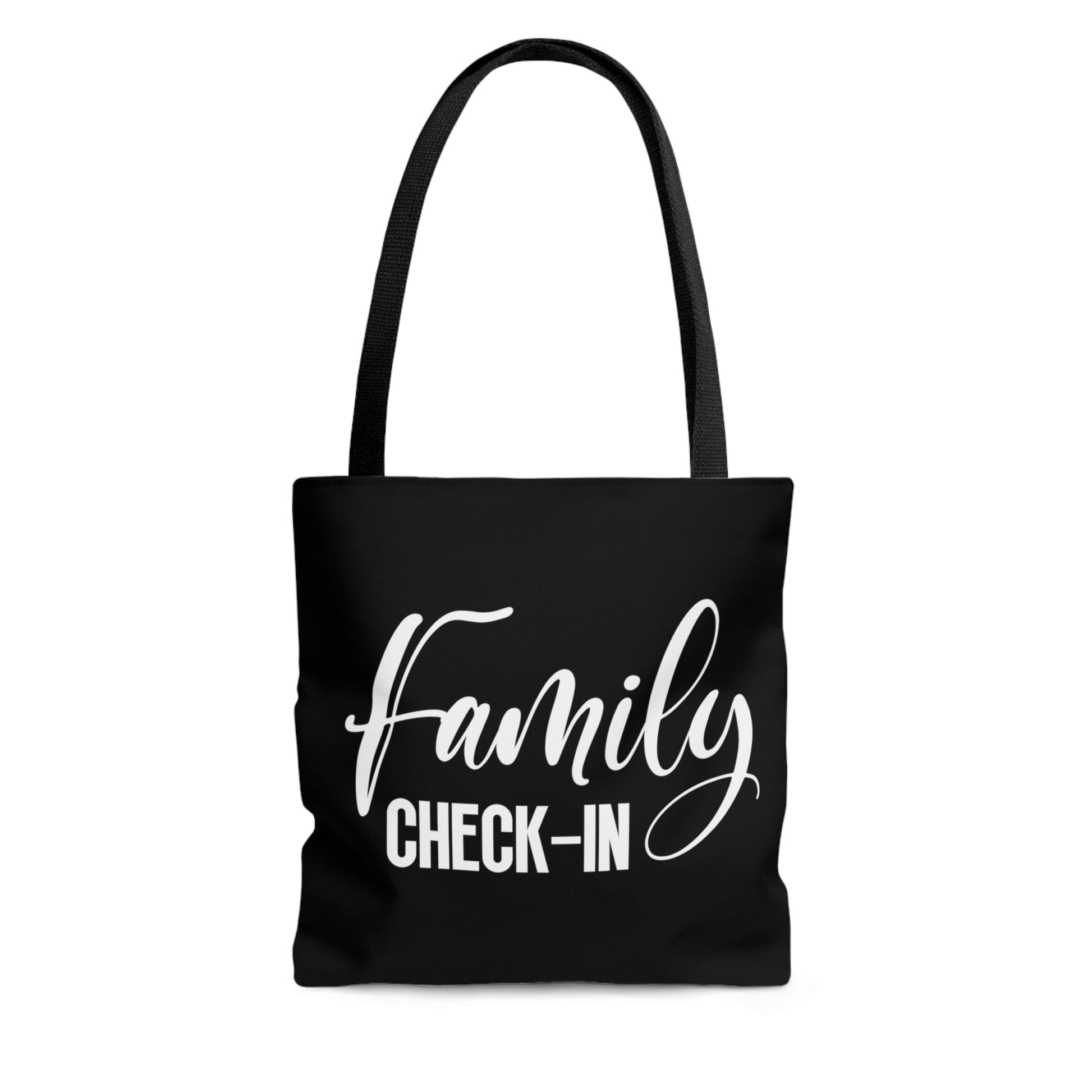 Large Tote Bag Family Check in - Family Reunion - Family Fun - Family Events-0