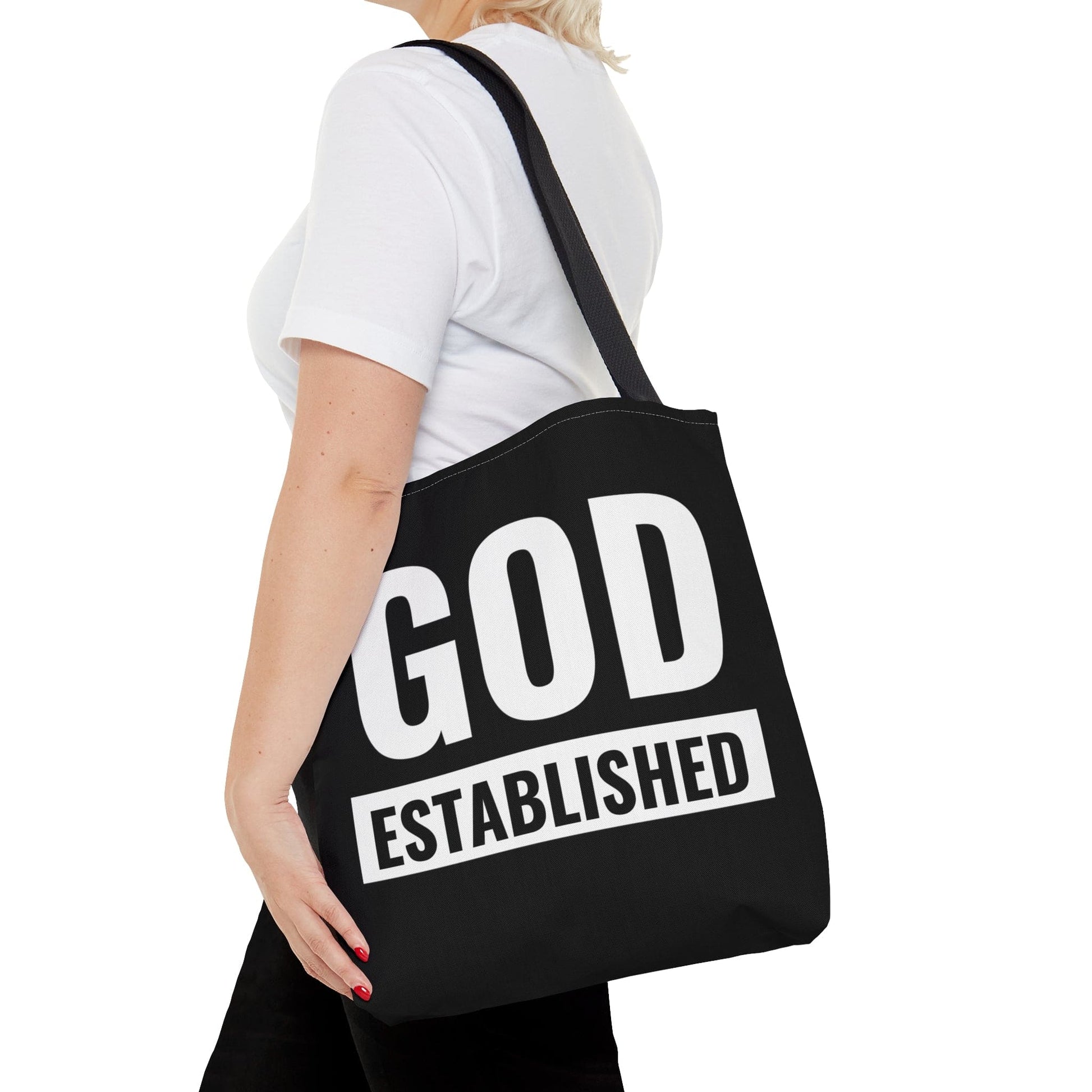 Large Tote Bag God Established-4