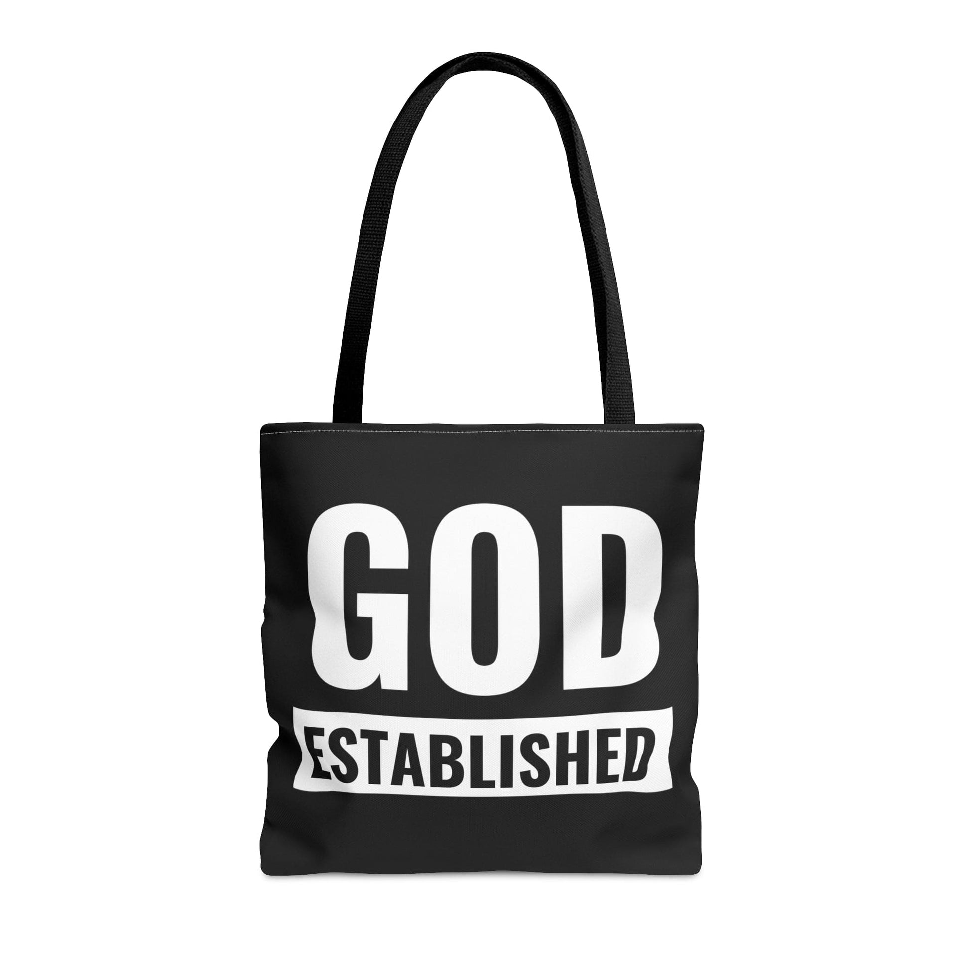 Large Tote Bag God Established-0