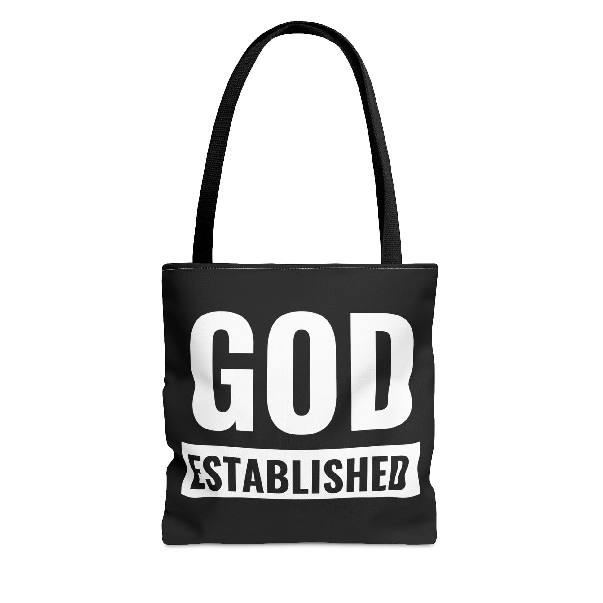 Large Tote Bag God Established-2