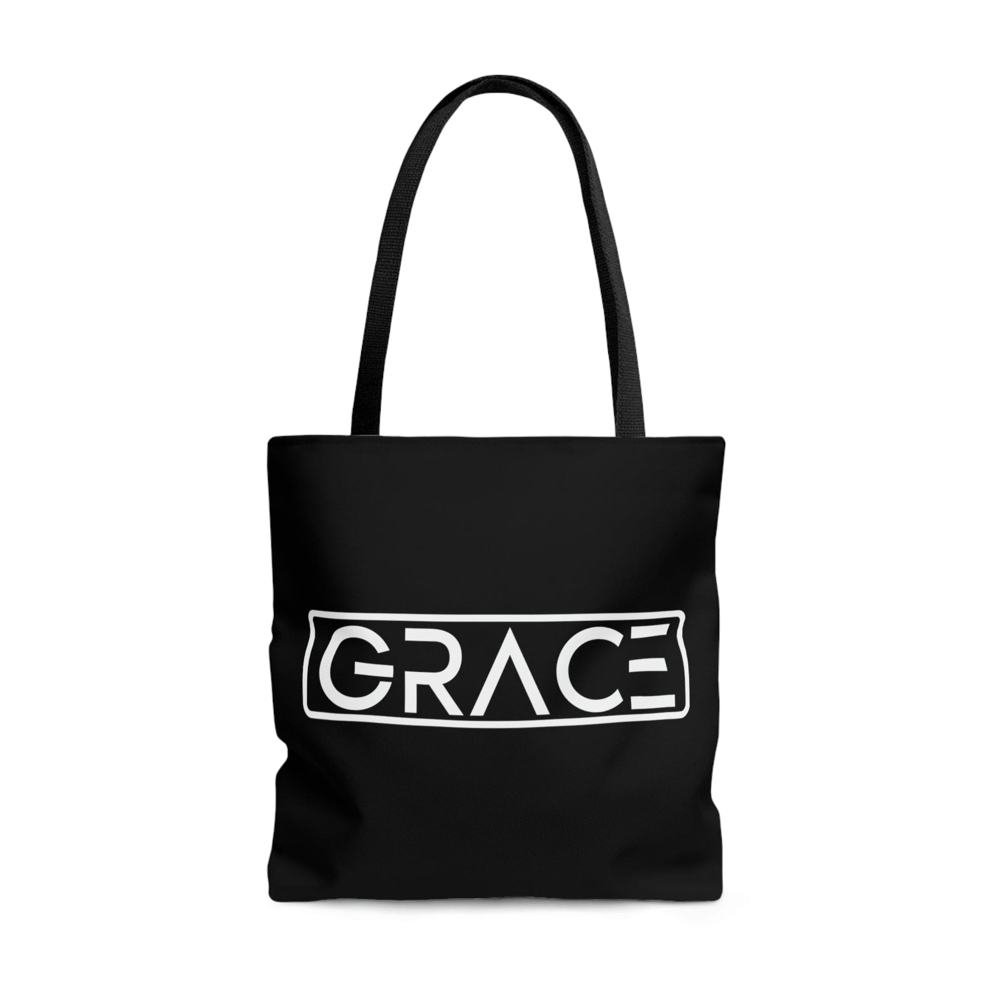Large Tote Bag - Grace Christian Inspiration Word Art-4