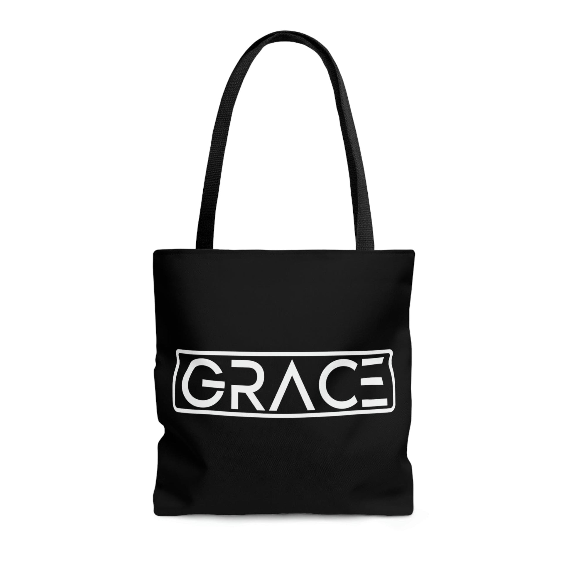 Large Tote Bag - Grace Christian Inspiration Word Art-2