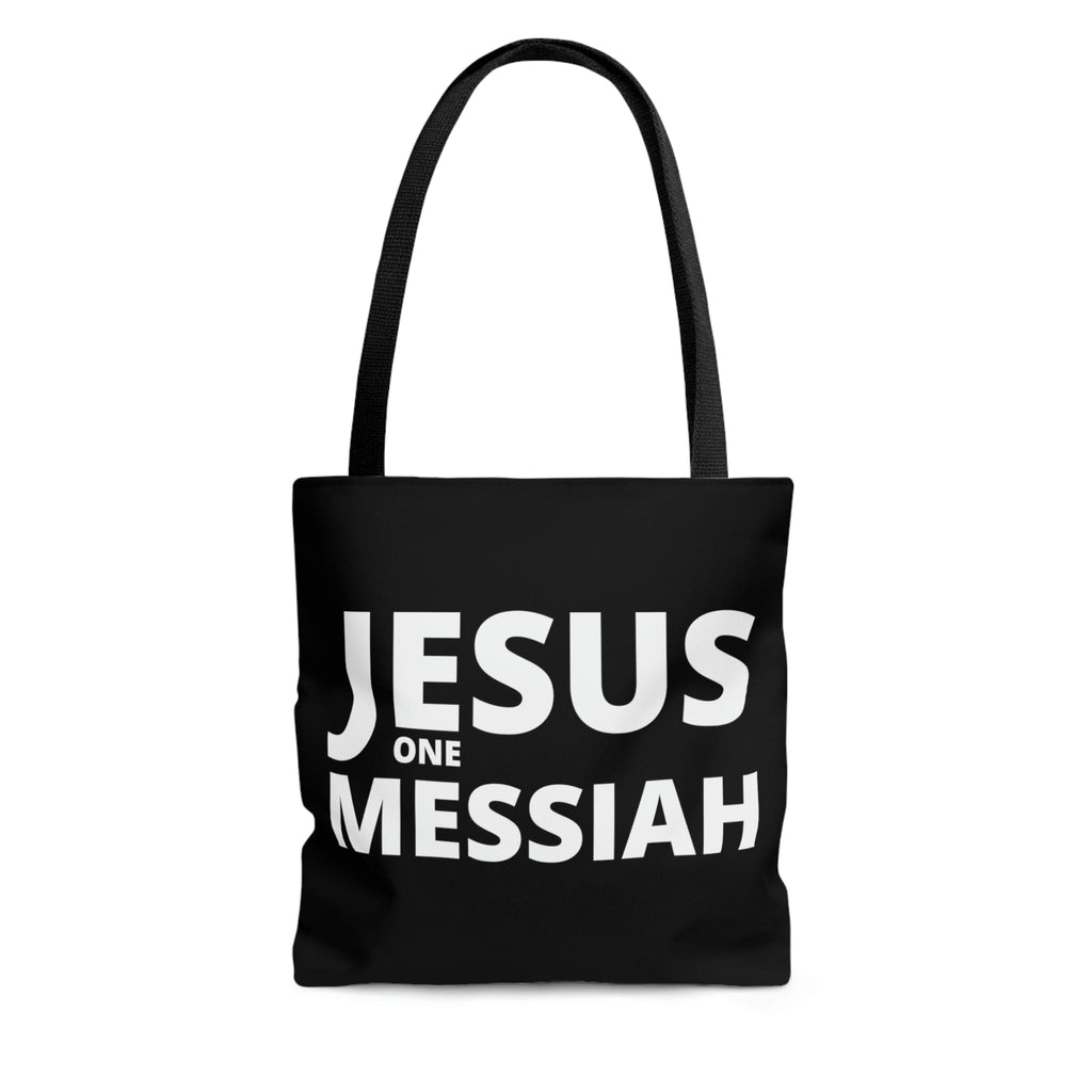 Large Tote Bag - Jesus one Messiah - Christian Inspiration-0