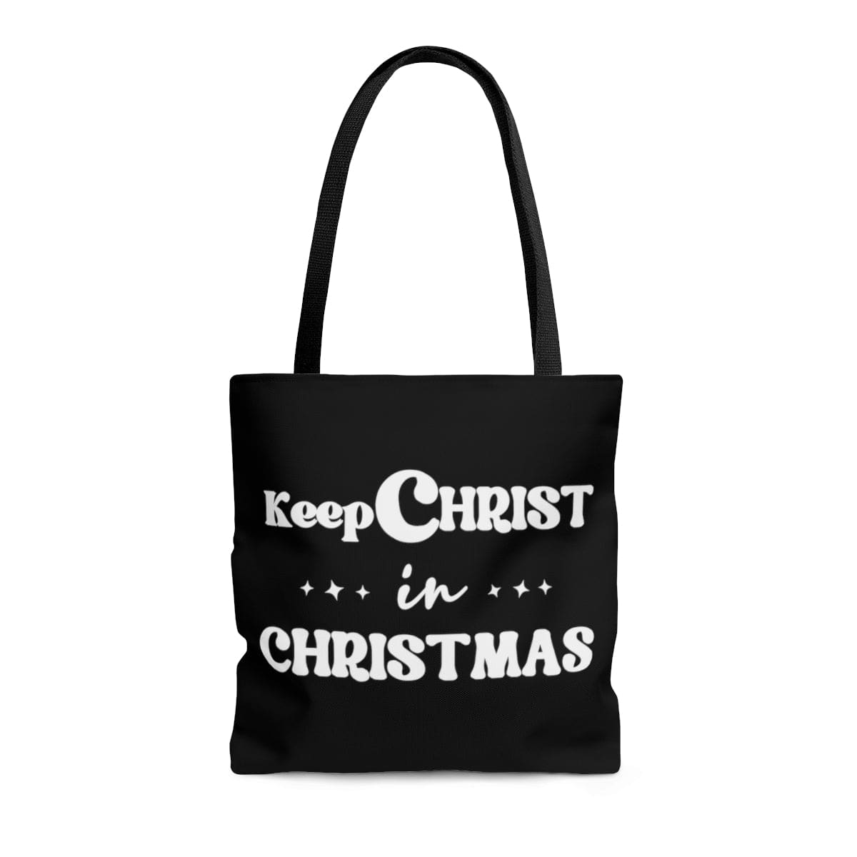 Large Tote Bag - Keep Christ in Christmas - Christian Holiday-2