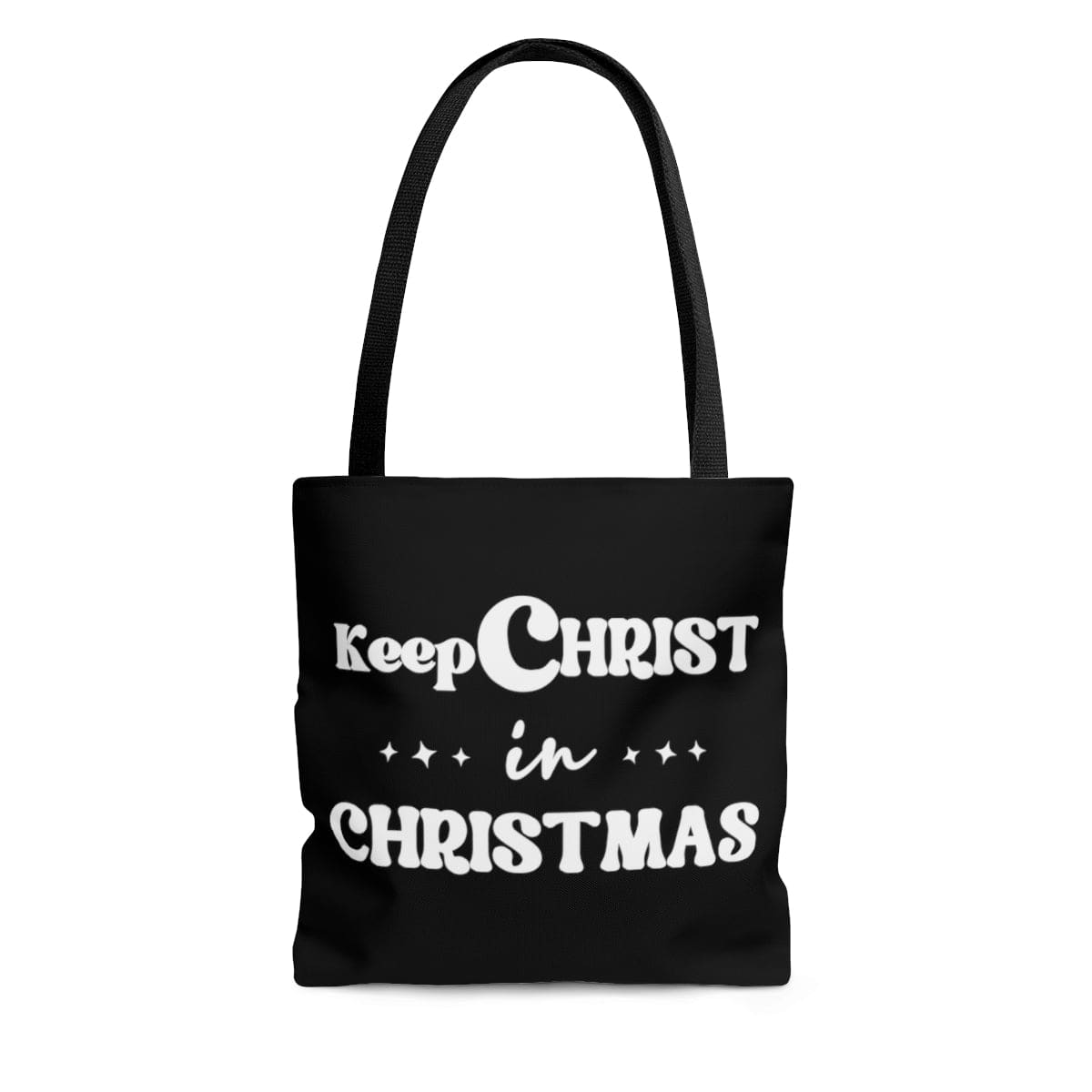 Large Tote Bag - Keep Christ in Christmas - Christian Holiday-0