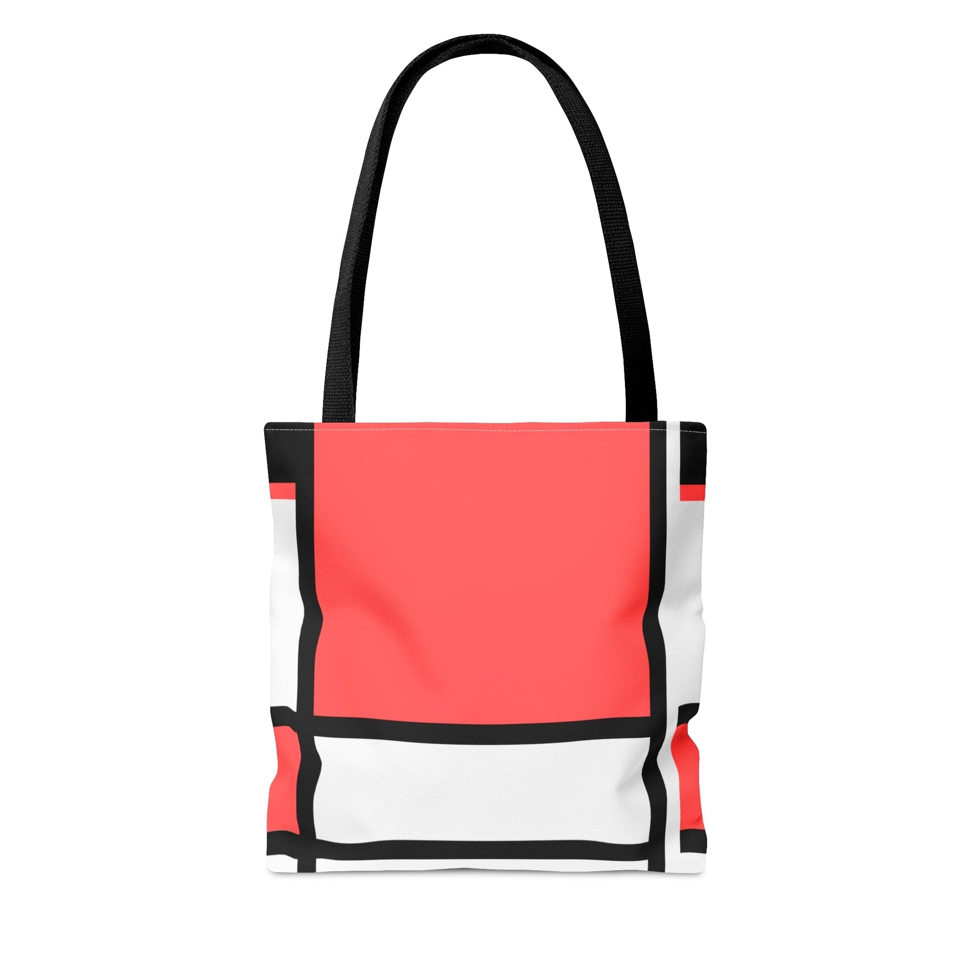 Large Tote Bag Mauve Grey Pattern-3