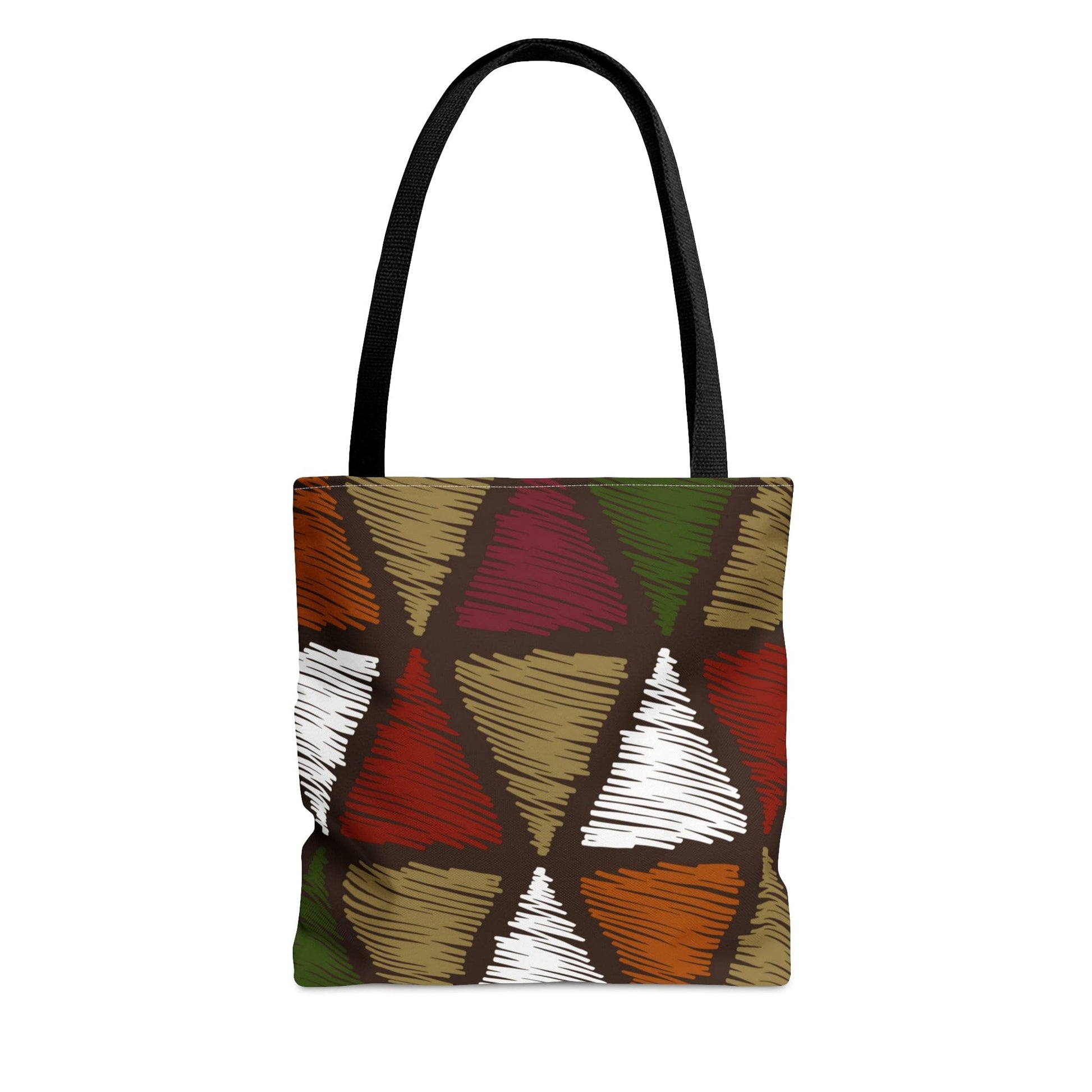 Large Tote Bag Multicolor Tribal Pattern-0