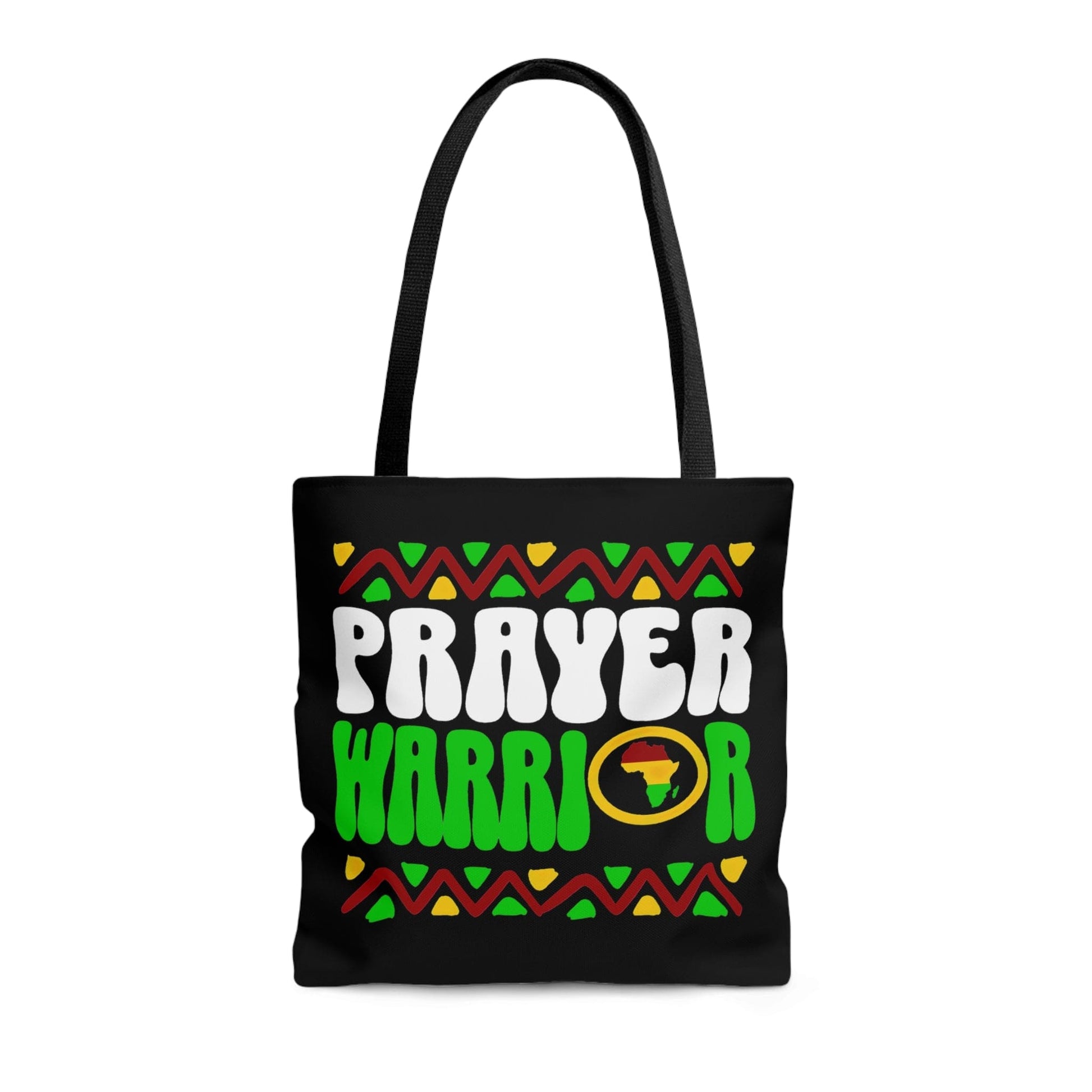 Large Tote Bag Prayer Warrior Christian Inspiration Africa-1