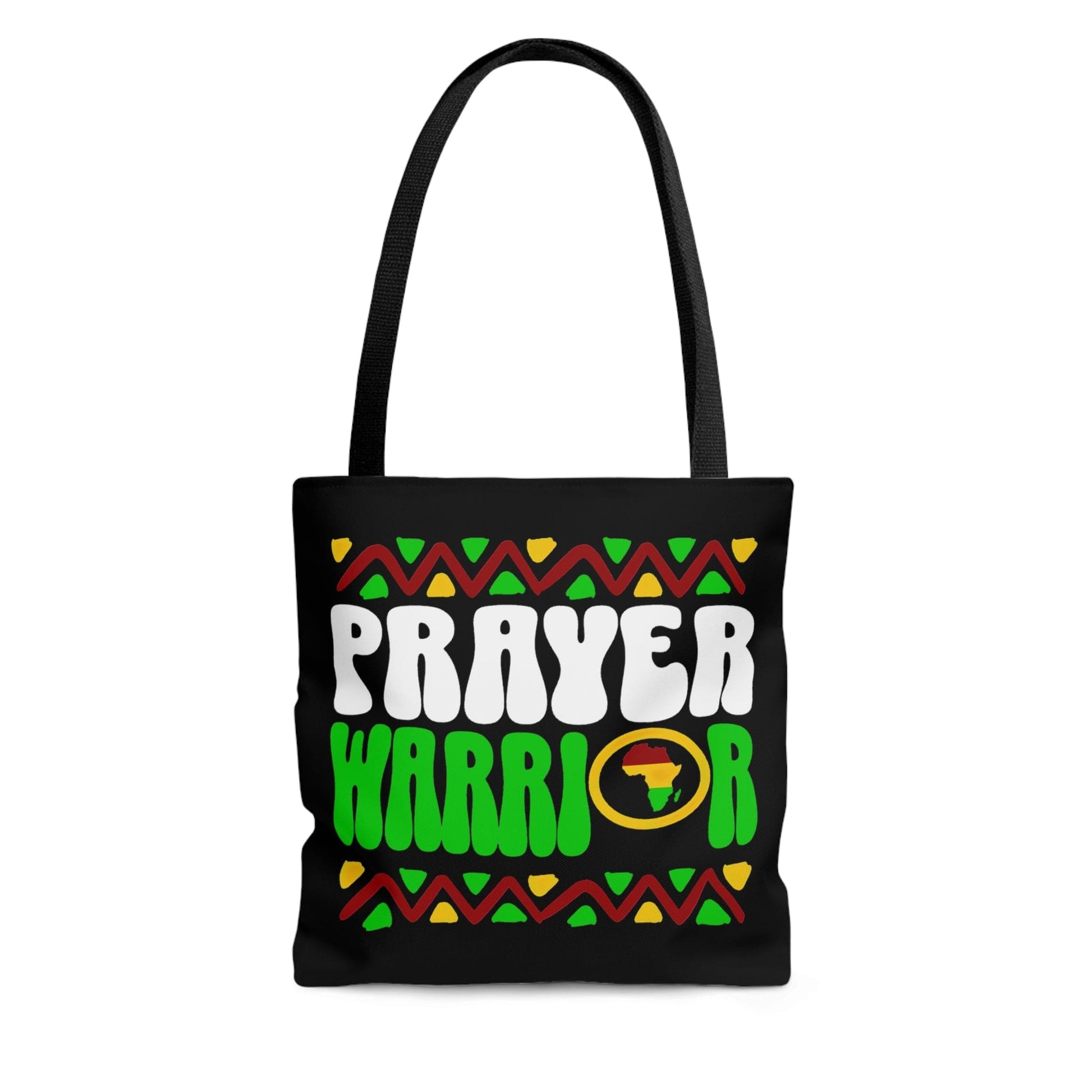 Large Tote Bag Prayer Warrior Christian Inspiration Africa-0