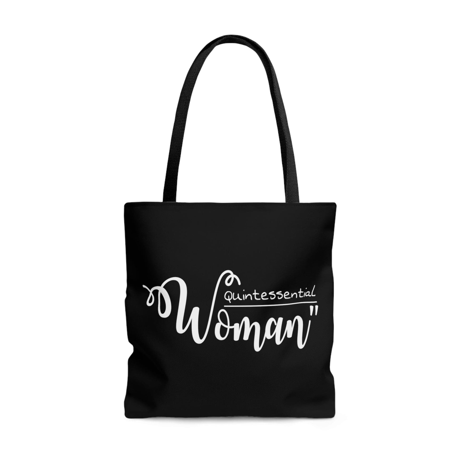 Large Tote Bag Quintessential Woman Inspirational Affirmation-2