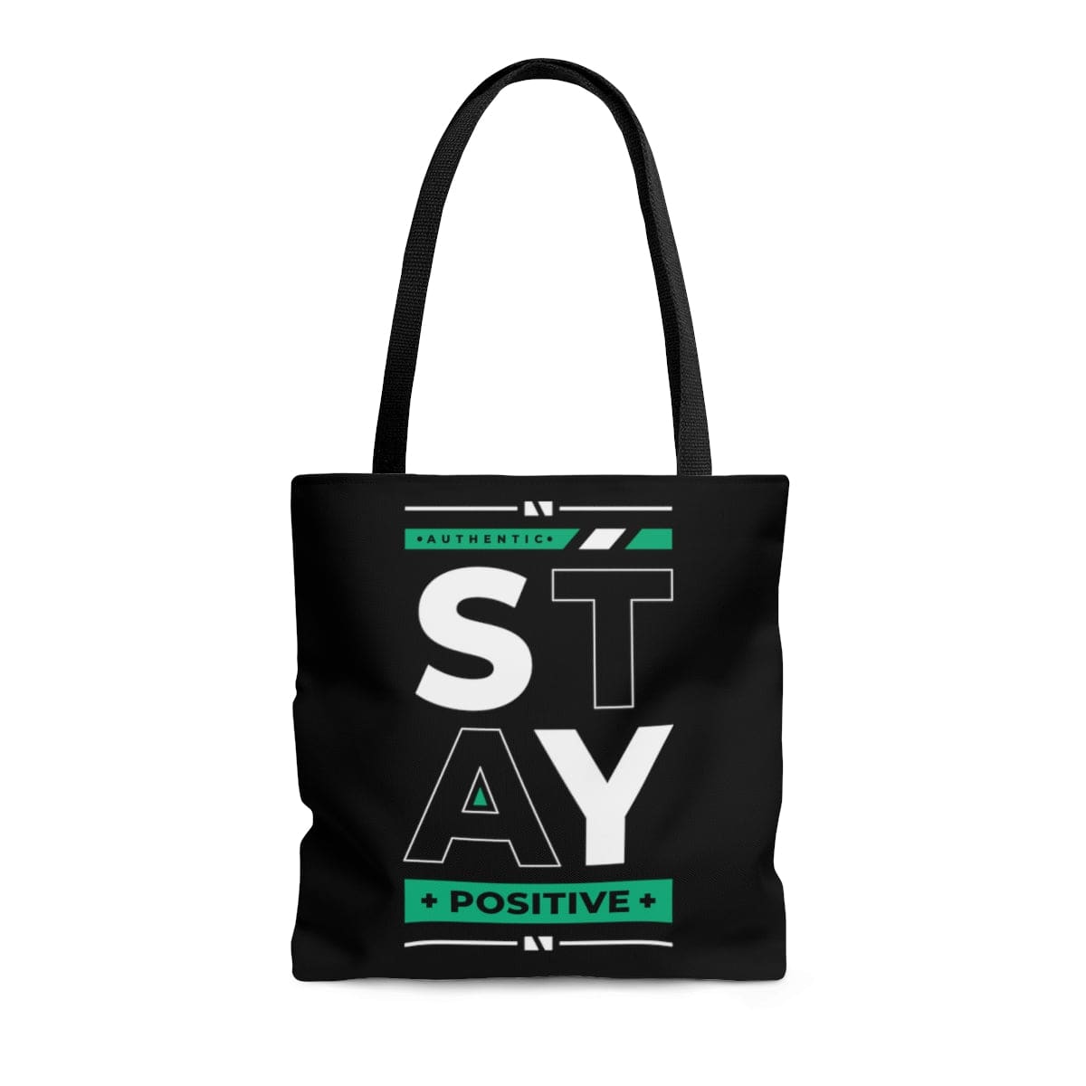 Large Tote Bag - Stay Positive-2