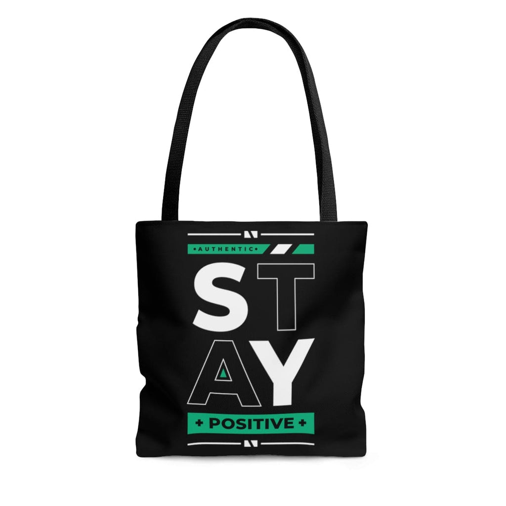 Large Tote Bag - Stay Positive-0