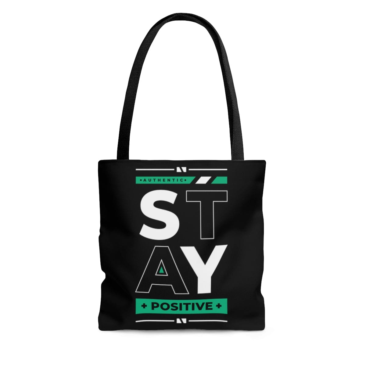Large Tote Bag - Stay Positive-0