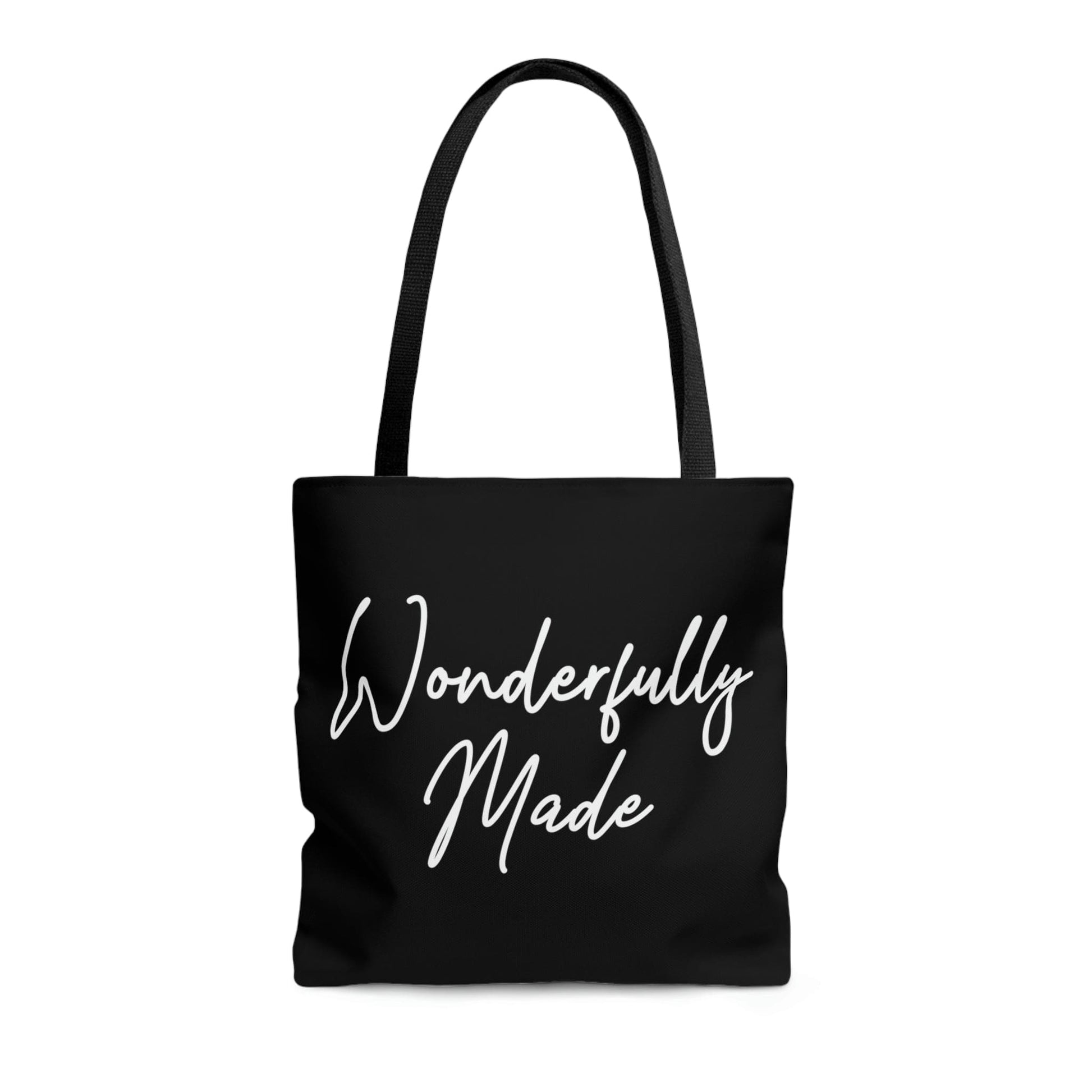 Large Tote Bag - Wonderfully Made - Affirmation Inspiration-4
