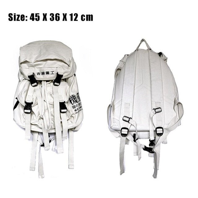 DARK Hip Hop Men's Backpacks Women Hasp Vintage Ribbon Korean Canvas Streetwear Harajuku Backpacks School Bags-5