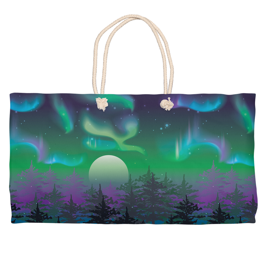 Northern Lights Weekender Tote-1