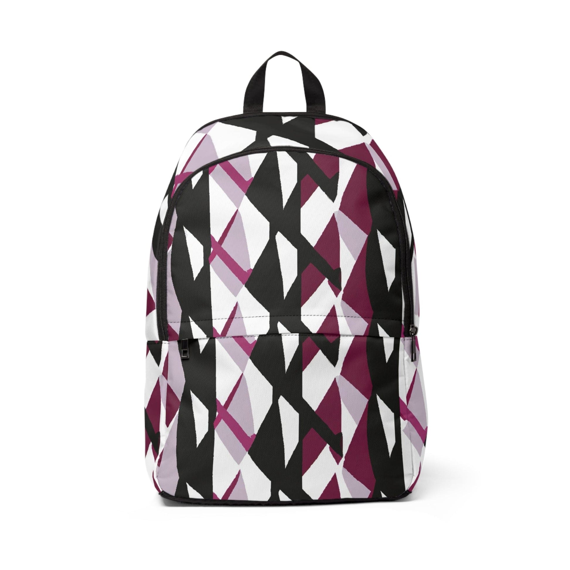 Fashion Backpack Waterproof Pink Mauve Pattern-0