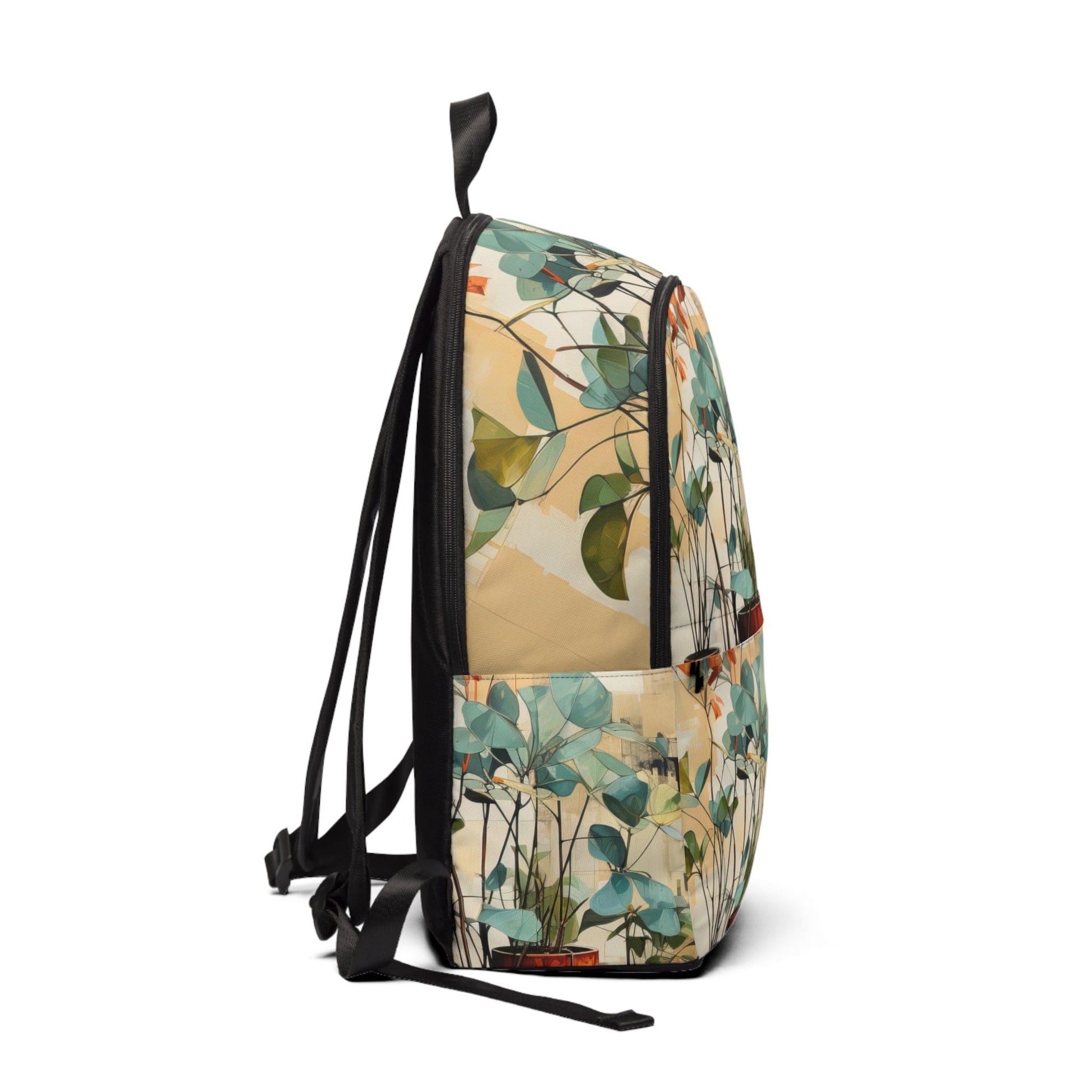 Fashion Backpack Waterproof Rustic Botanical Plants-1
