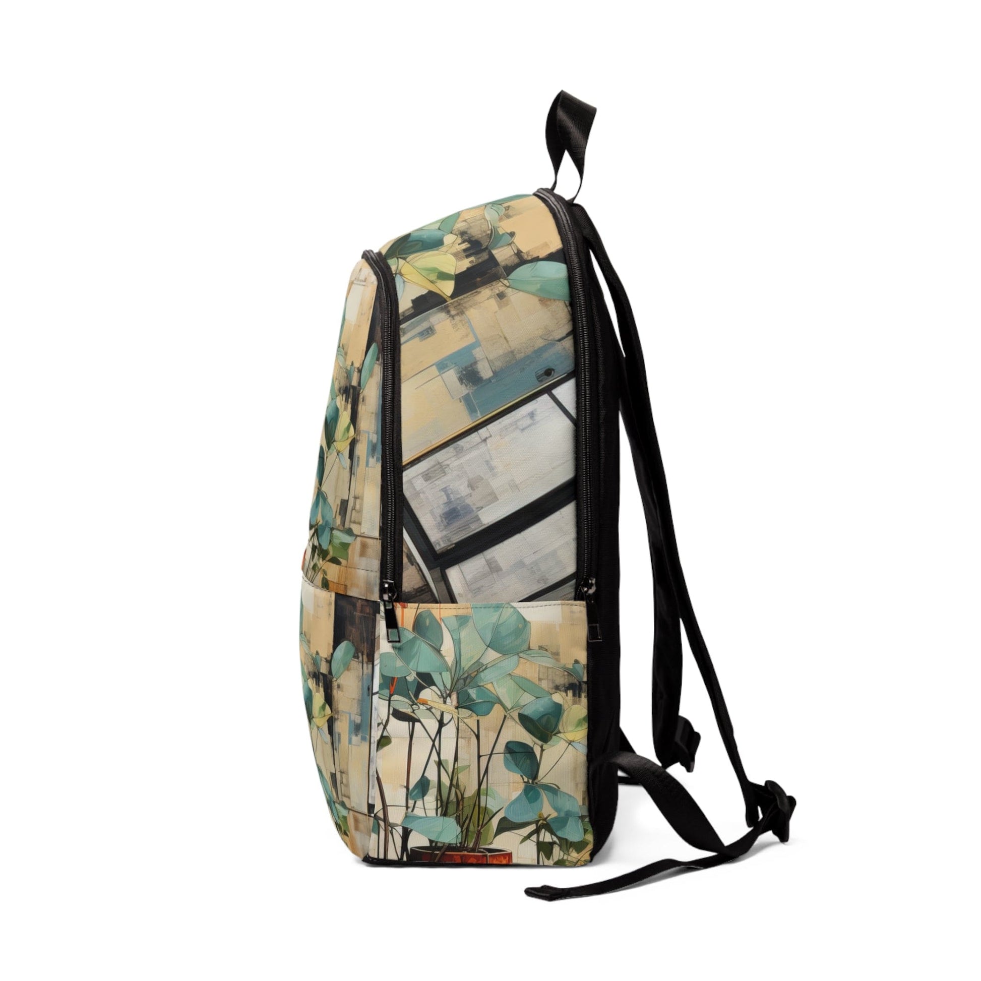 Fashion Backpack Waterproof Rustic Botanical Plants-2