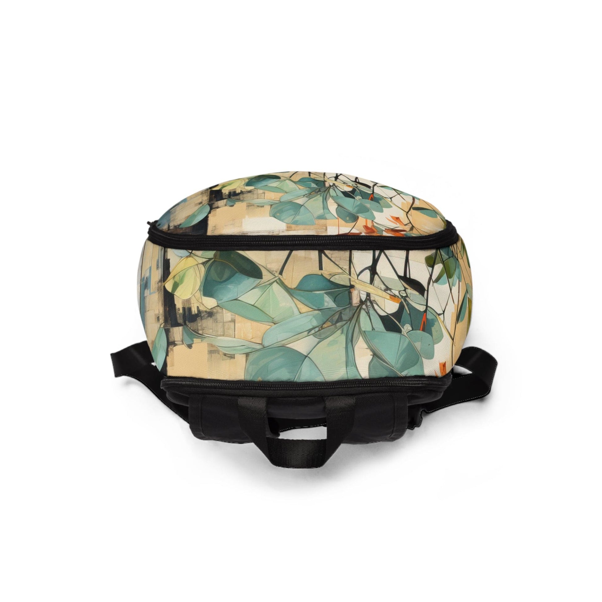 Fashion Backpack Waterproof Rustic Botanical Plants-3