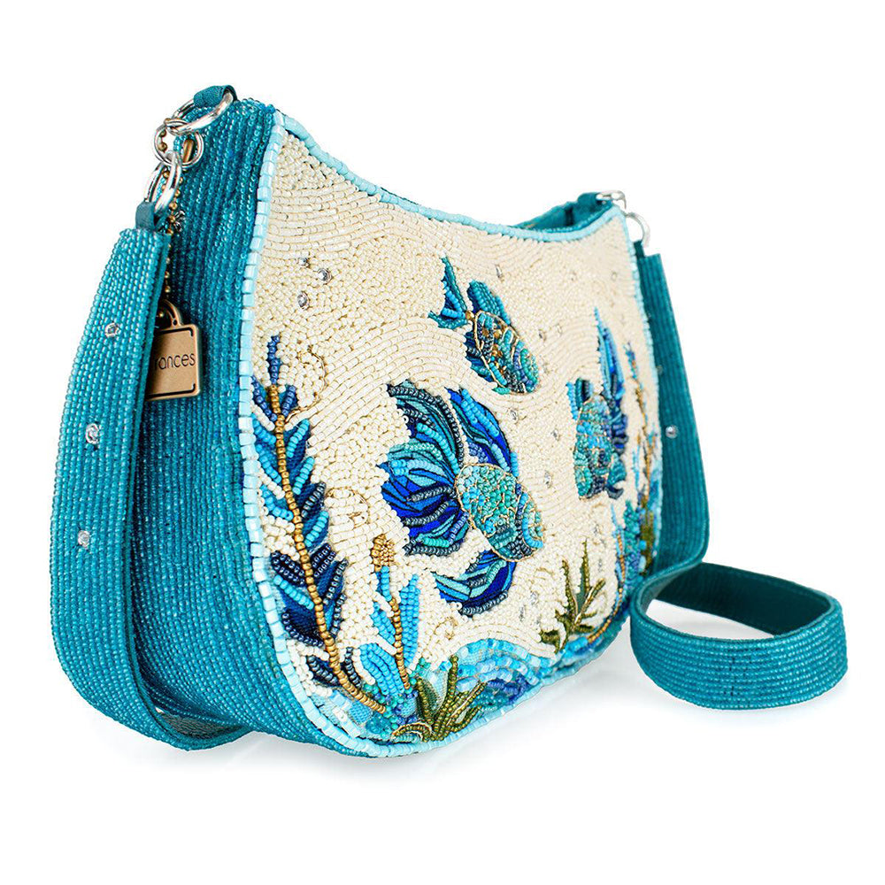 Fish Harmony Crossbody Handbag by Mary Frances-2