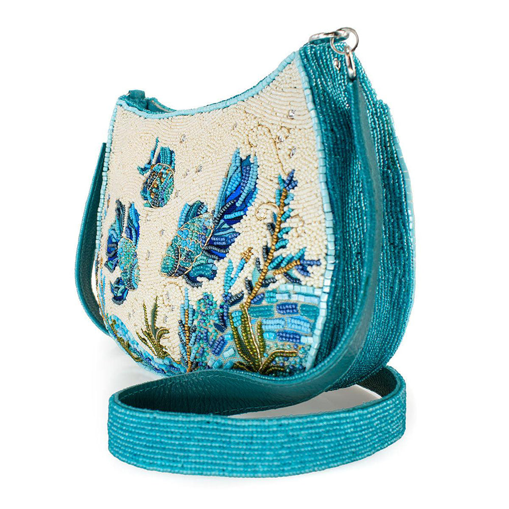 Fish Harmony Crossbody Handbag by Mary Frances-3