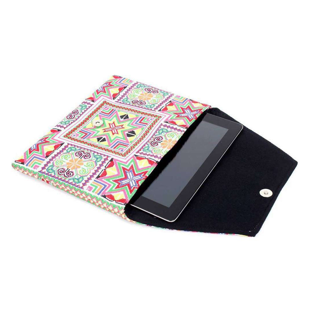 Needlepoint Star Clutch-2