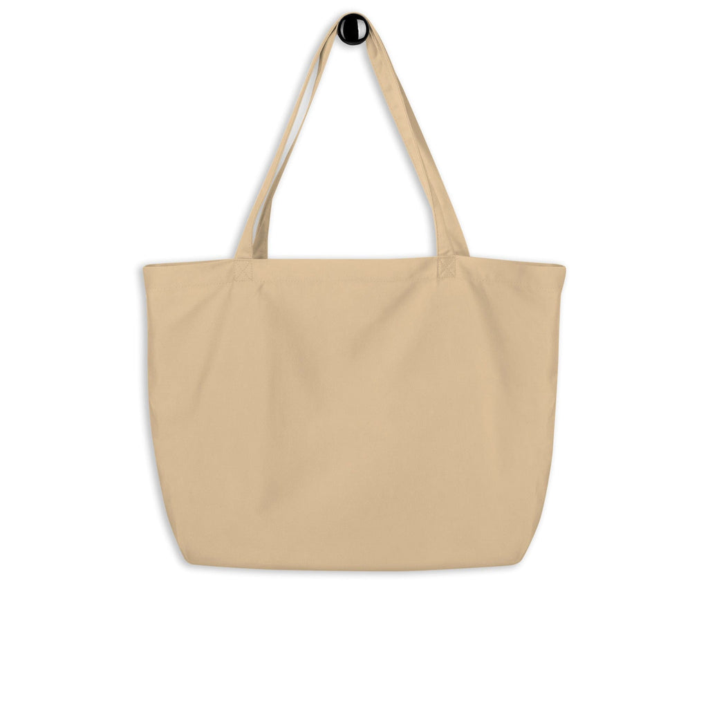 Large Beige Tote Bag-2