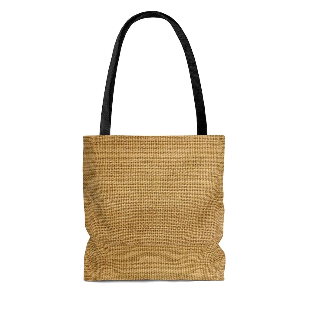Large Tote Bag / Beige Sack Style Pring - B198477-1