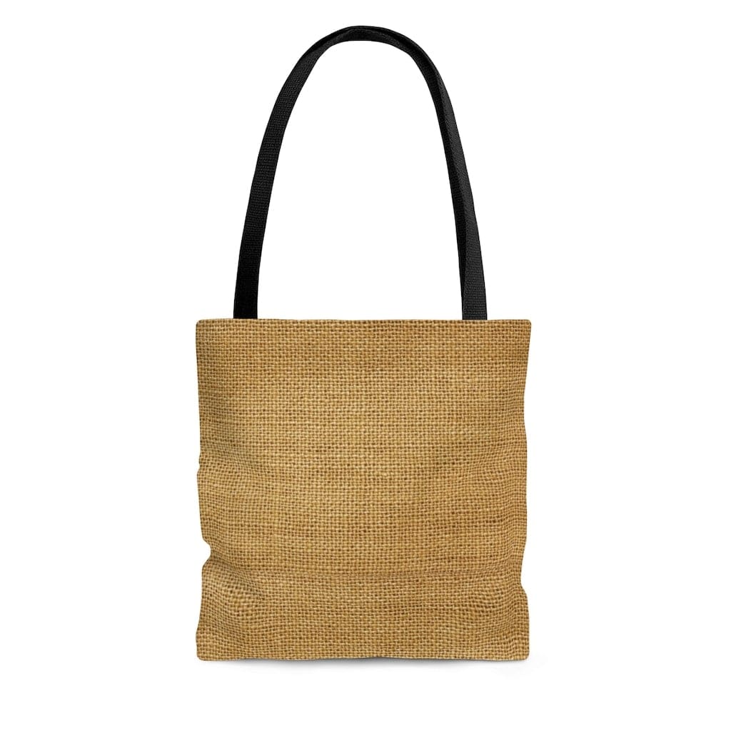 Large Tote Bag / Beige Sack Style Pring - B198477-0